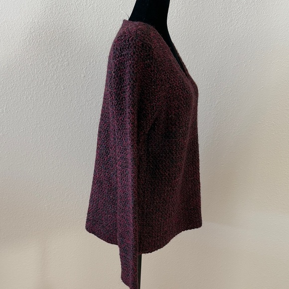 Avalin V-Neck Knit Sweater Large - Picture 2 of 8